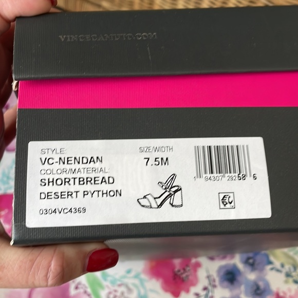 vince camuto short bread desert python shoes - Picture 11 of 11